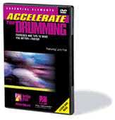 ACCELERATE YOUR DRUMMING DVD cover